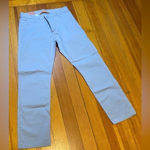 Dockers Alpha Slim Tapered Khakis light Blue 33x30 mens
